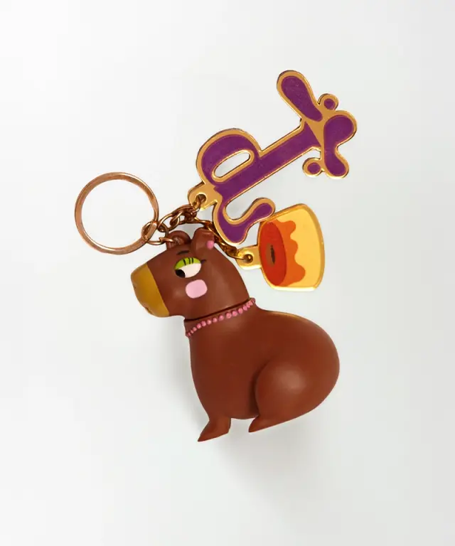 Cacau - Chaveiro Cacau Pudim Beauty