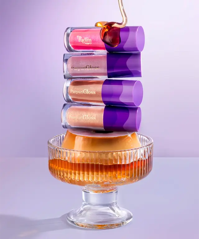 PurpuriGloss - Gloss Glitter cor SAMBEI - 5g