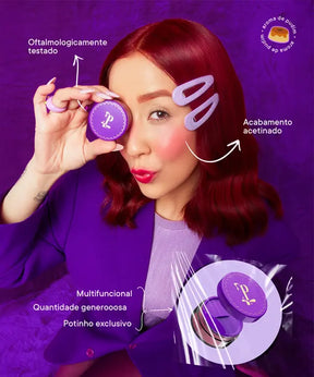 Bolush - Blush Cremoso Multifuncional GOIABA - 12g