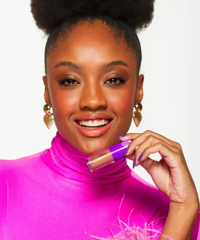 PurpuriGloss - Gloss Glitter cor ENTREGUEI - 5g