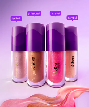 PurpuriGloss - Gloss Glitter cor SAMBEI - 5g